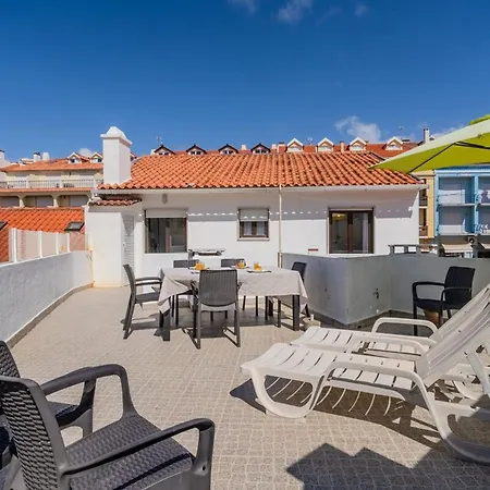 Apartment Azenha House - Sea View With Bbq Santa Cruz (Oeste)